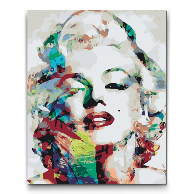 Marilyn Monroe - Mal Efter Tal med Hurtig og GRATIS levering
