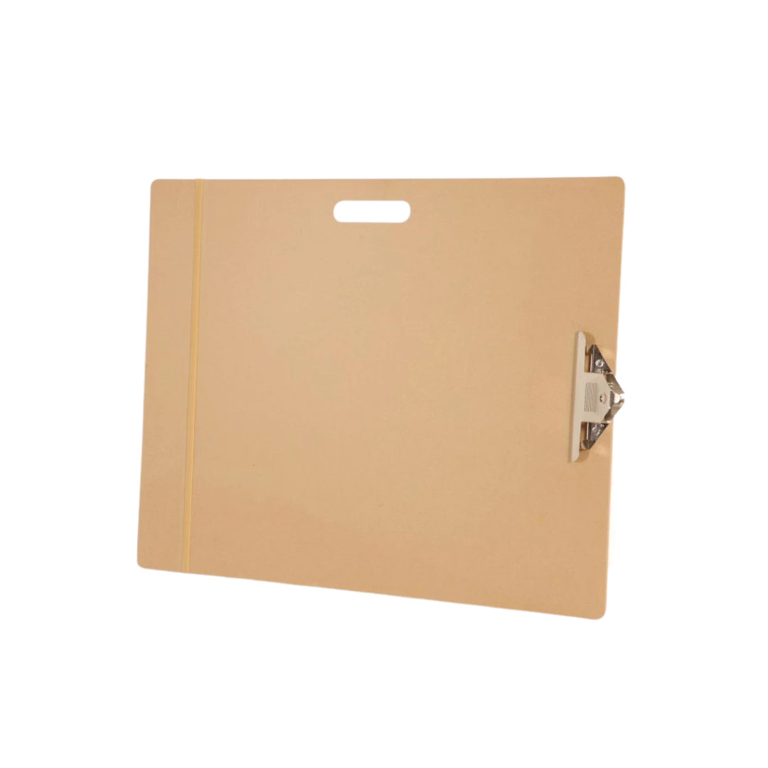 Træclipboard med Metalclips – Håndholdt & Perfekt til Kunst (63x48 cm)