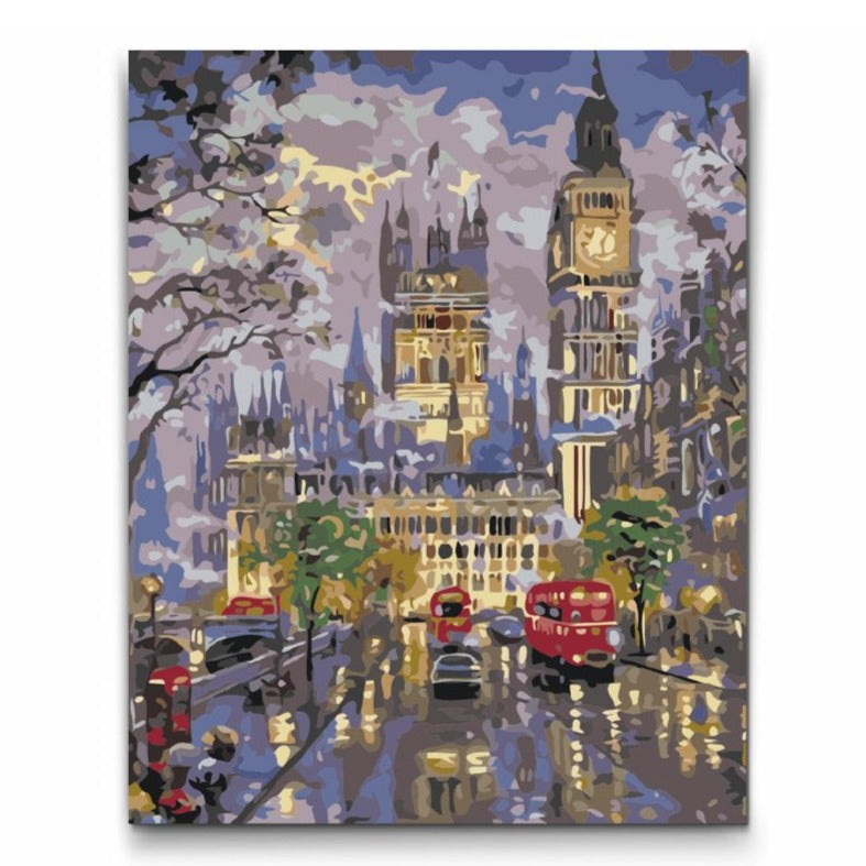 Big Ben London - Mal Efter Tal med GRATIS dag til dag levering