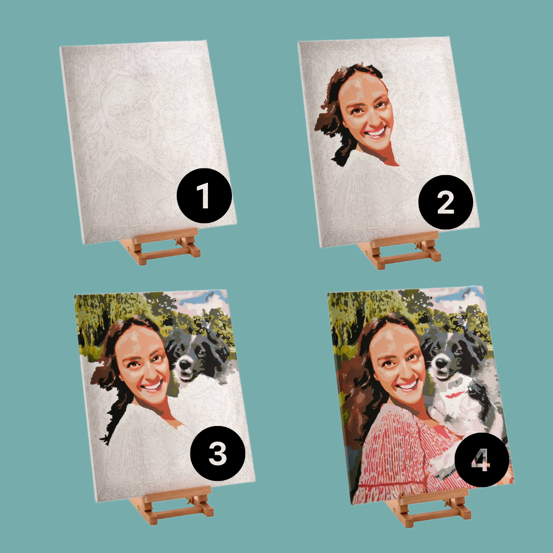 Paint By Number eget billede med hurtig levering