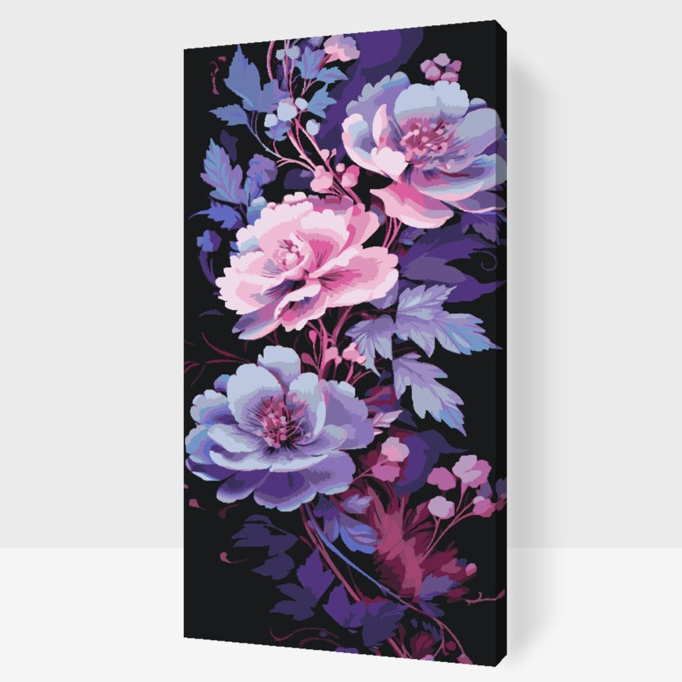 BALLET AF BLOMSTER - mal efter tal for voksne
