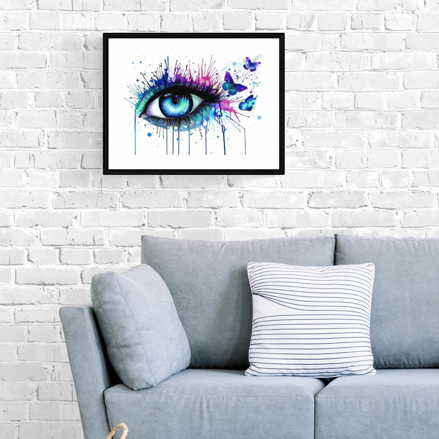 Mal efter tal - BUTTERFLY EYE
