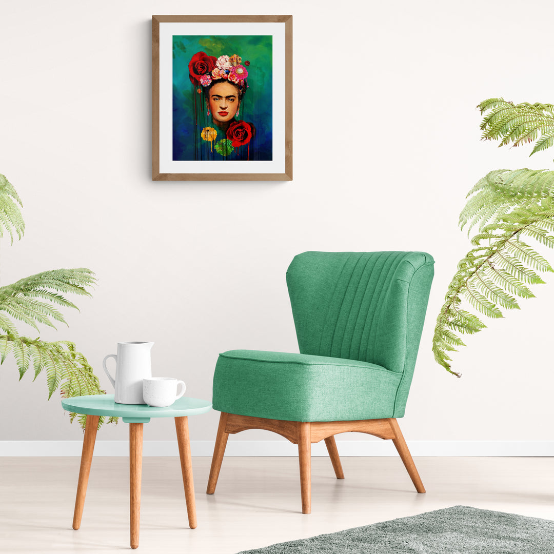Paint By Number med smukke FRIDA KAHLO