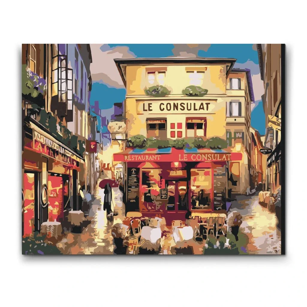LE CONSULAT – PARISISK CAFÉ I MONTMARTRE