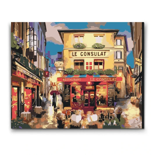 LE CONSULAT – PARISISK CAFÉ I MONTMARTRE