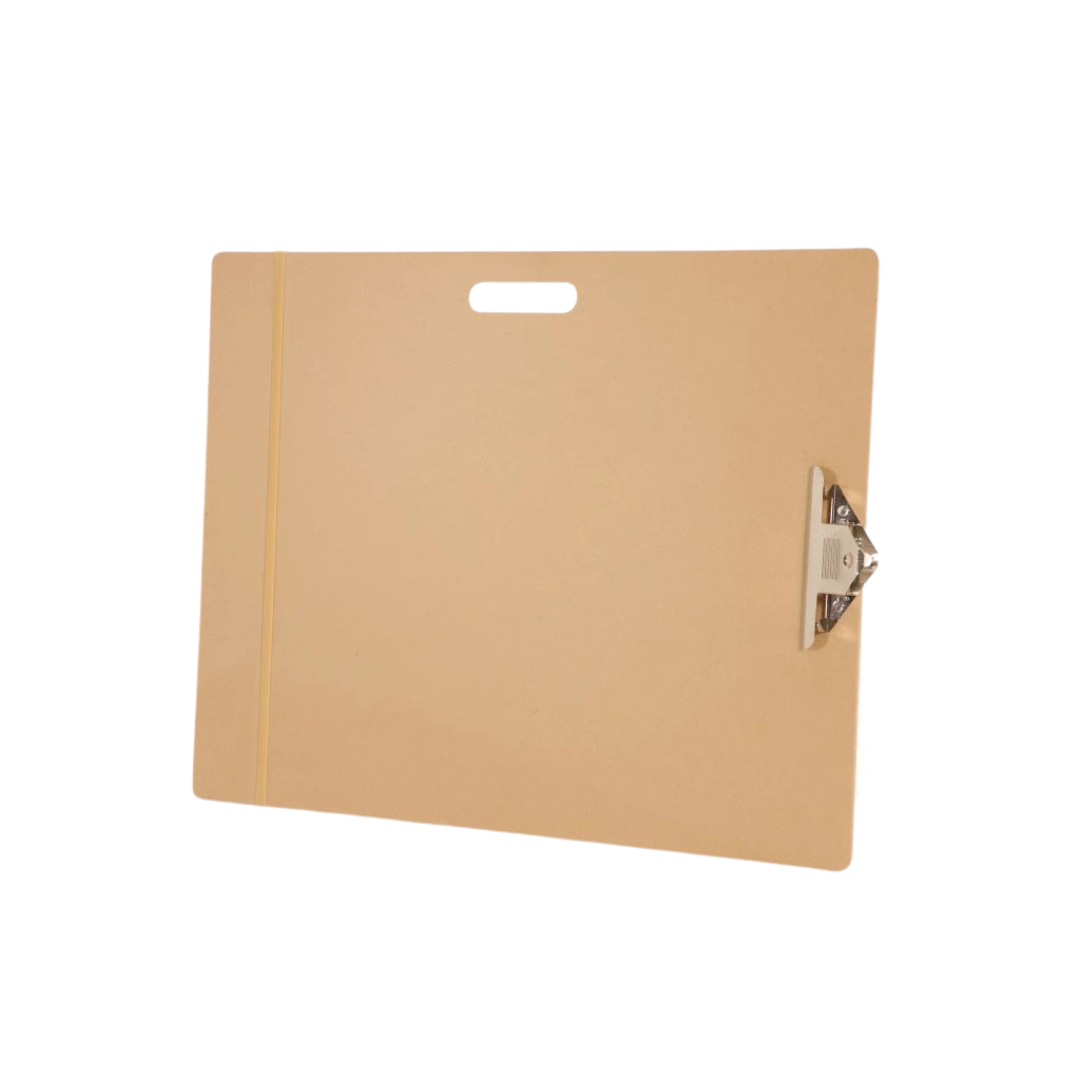 Træclipboard med Metalclips – Håndholdt & Perfekt til Kunst (63x48 cm) 